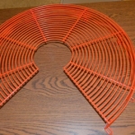 Fan Guard Wire Formed - Orange