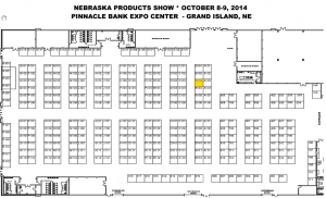 Nebraska Products Show in Grand Island, NE Booth Information